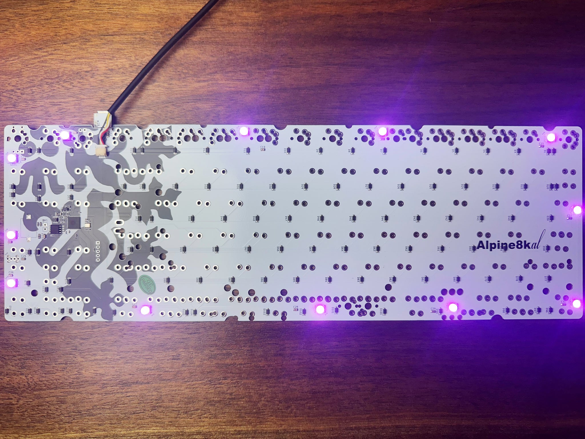 Alpine8Kal TKL PCB for Alps – Karolingian Craft